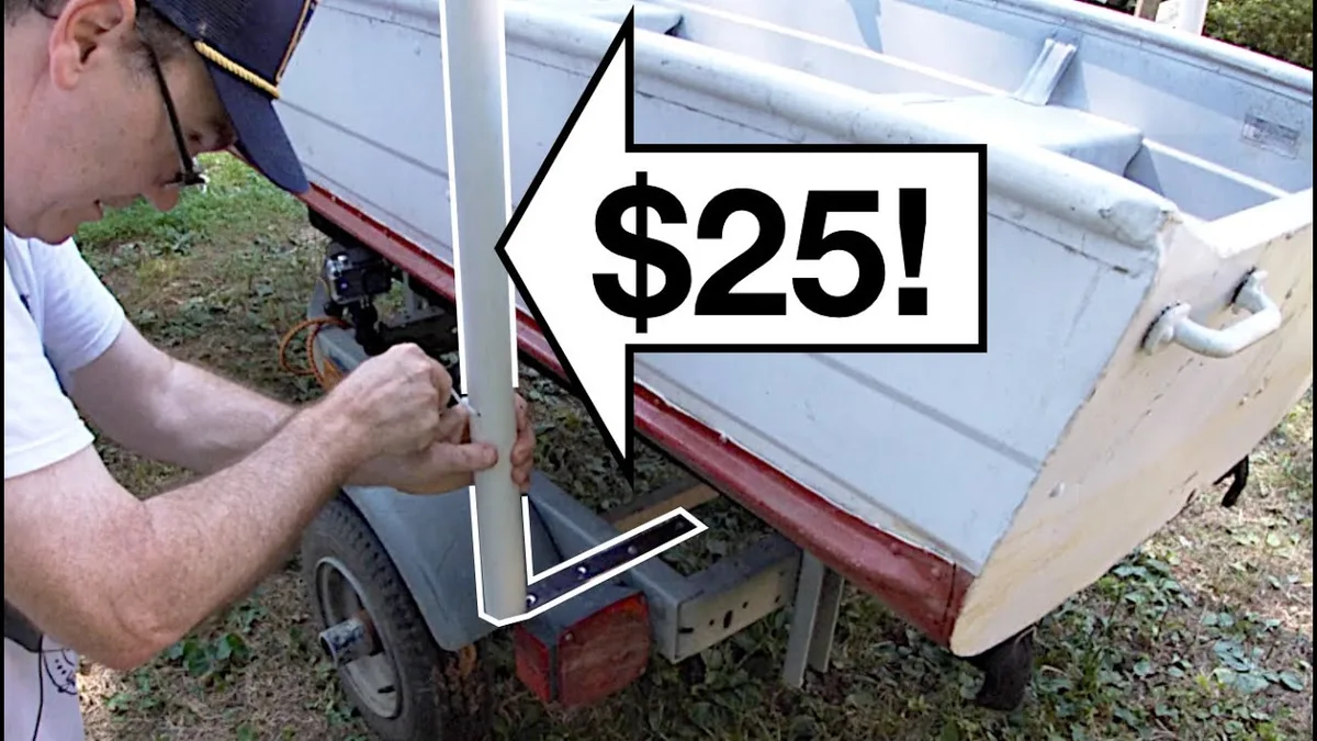homemade boat trailer inspection