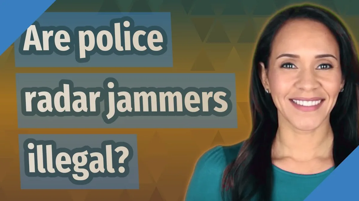 illegal radar jammer