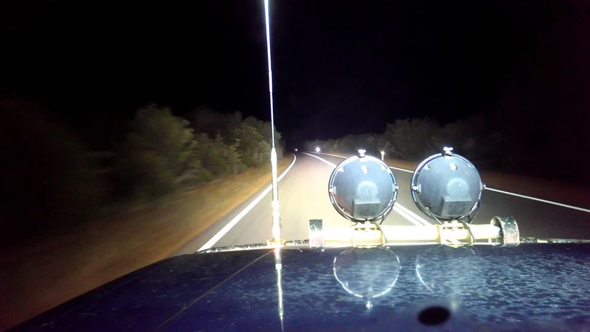 incorrect off-road light bar mounting positions