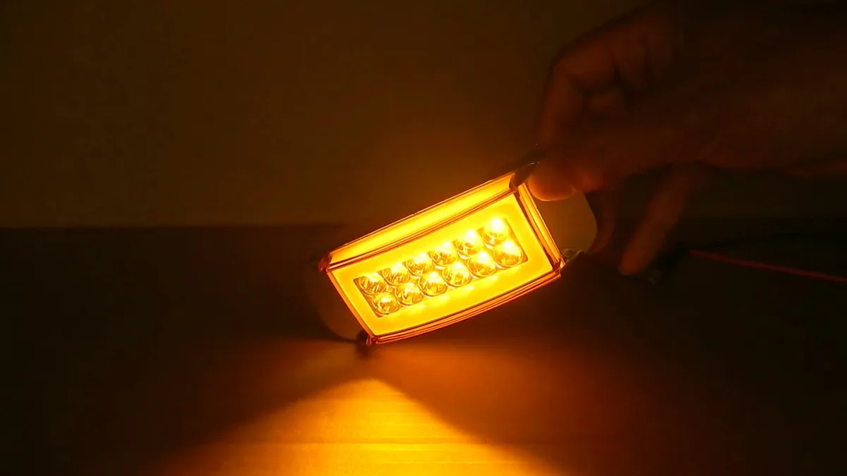 legal amber clearance lights truck