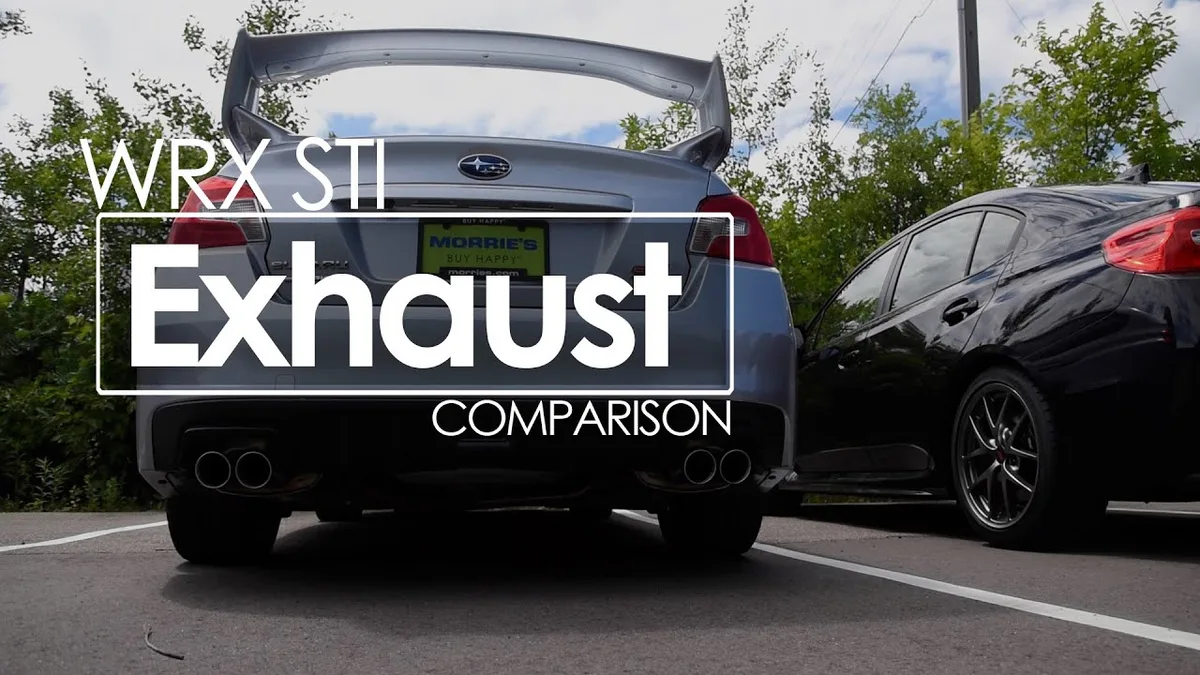 legal exhaust modifications comparison