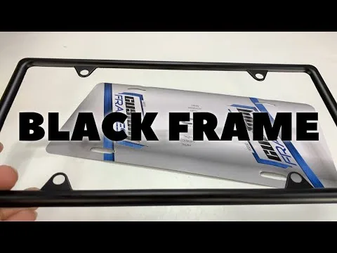Legal Guam license plate frame