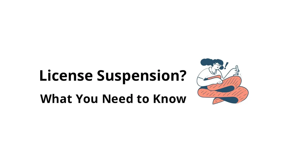 license suspension triggers