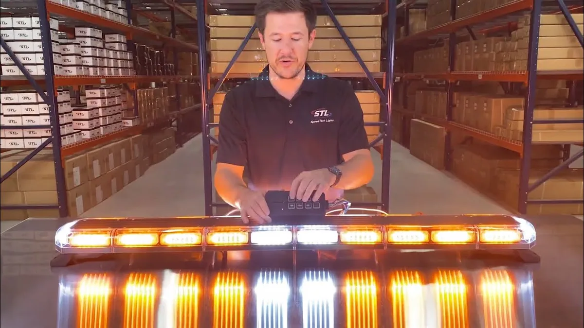 light bar height measurement diagram