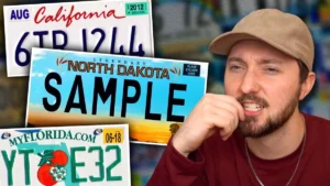 Minor Outlying Islands vehicle registration plate colors and special designations