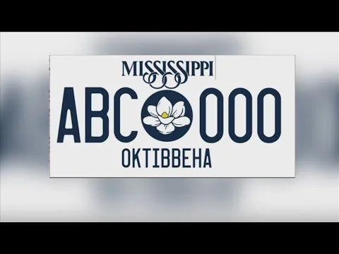 Mississippi personalized license plate application and annual validation fees