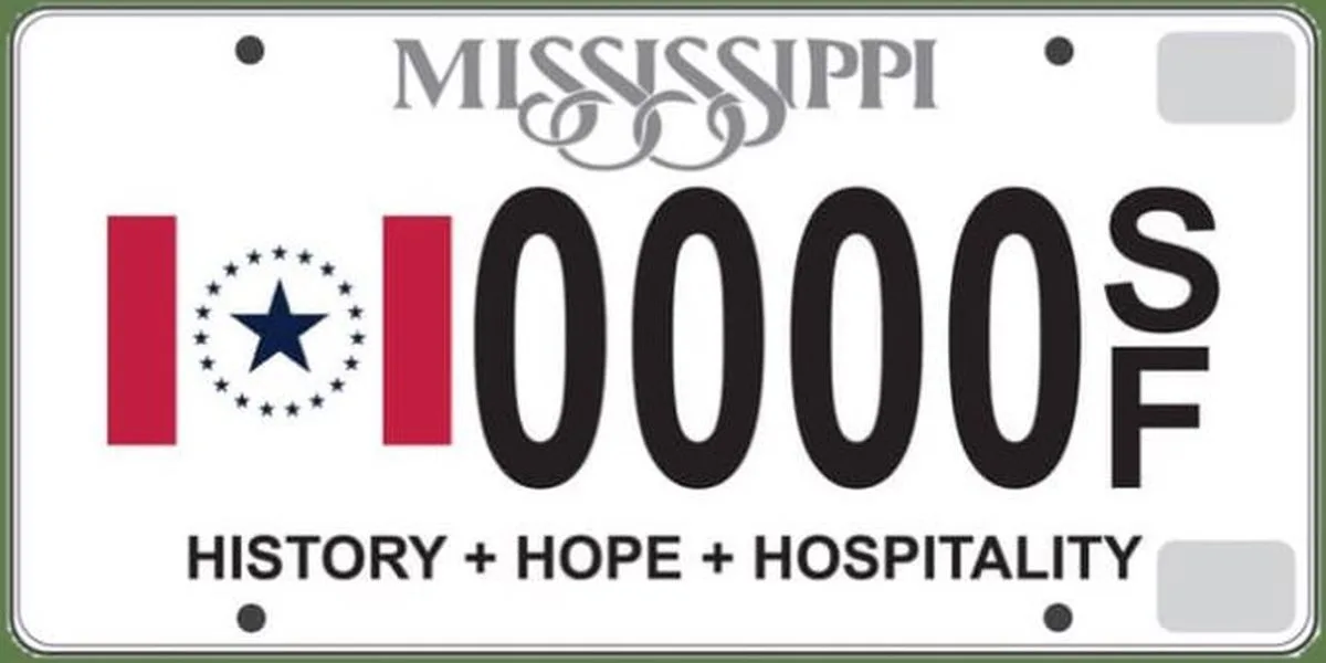 Mississippi specialty license plates