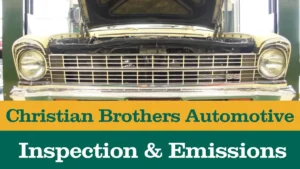 Missouri emissions test station vehicle inspection
