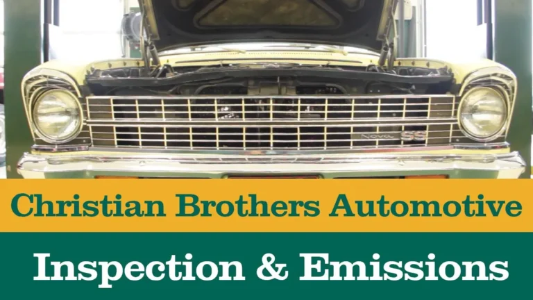 Missouri emissions test station vehicle inspection