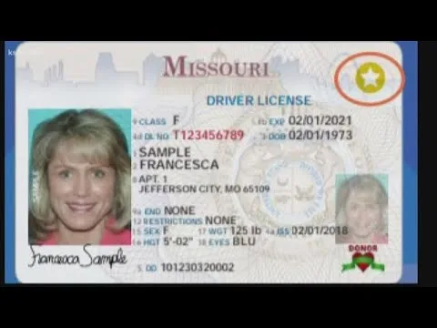 Missouri REAL ID required documents