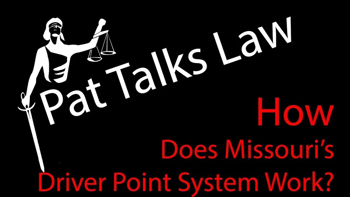Missouri traffic violation points system
