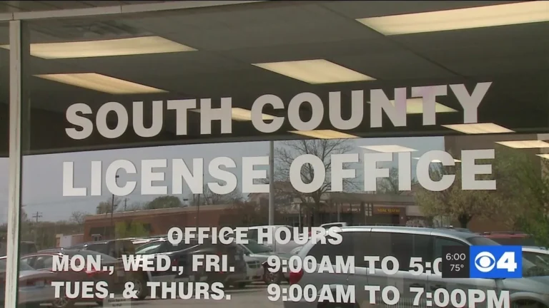Missouri voter registration through motor vehicle division license services