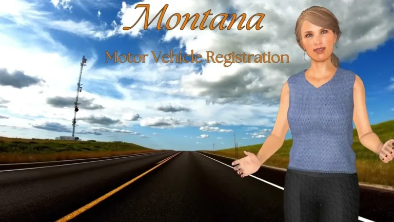 Montana vehicle registration fee based on vehicle age and type