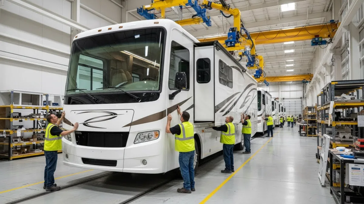 motor home chassis vs coach body