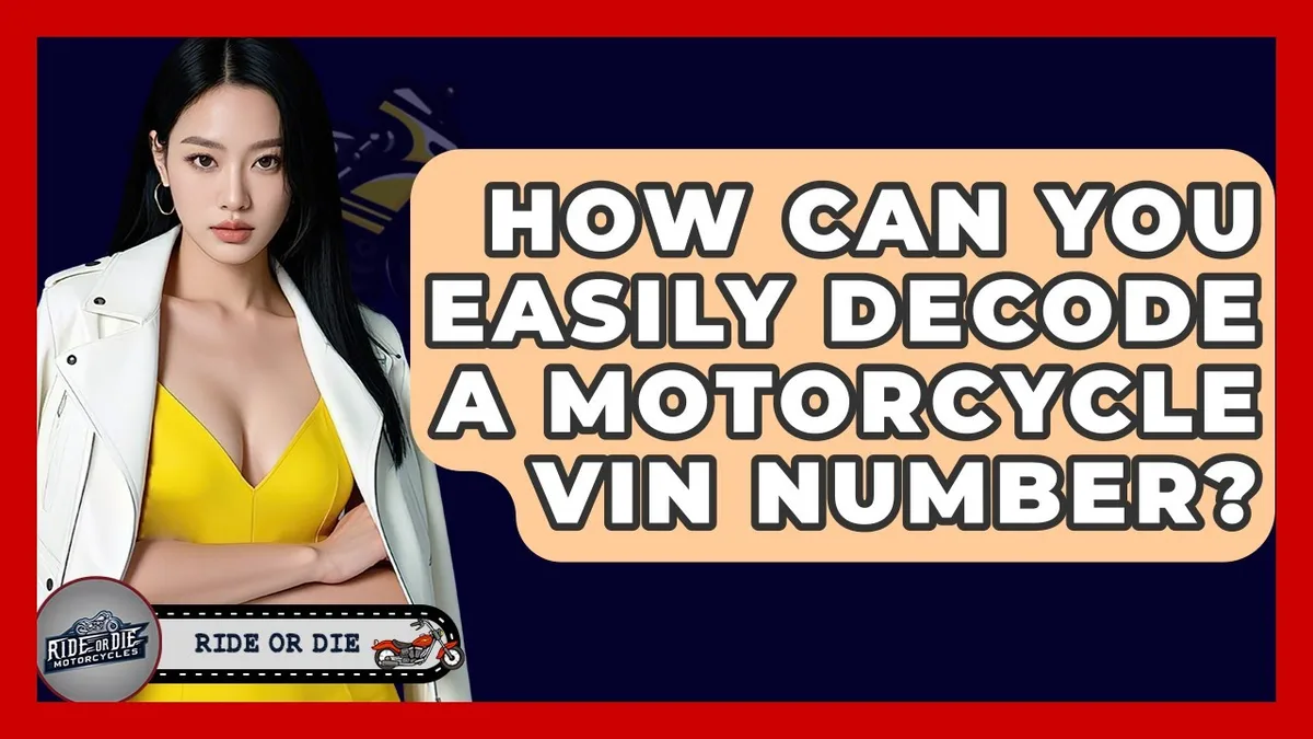 motorcycle VIN inspection