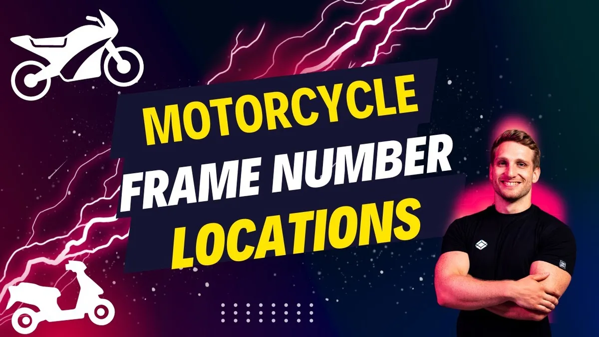 motorcycle VIN location