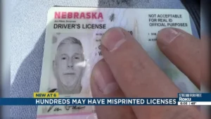 Nebraska REAL ID application document checklist and DMV appointment