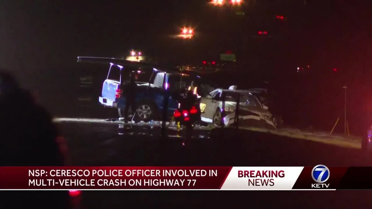 Nebraska reporting a traffic accident to state police for damages over $1000