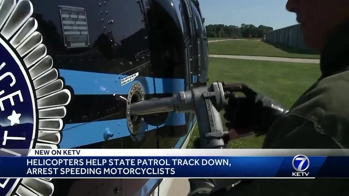 Nebraska state patrol motorcycle