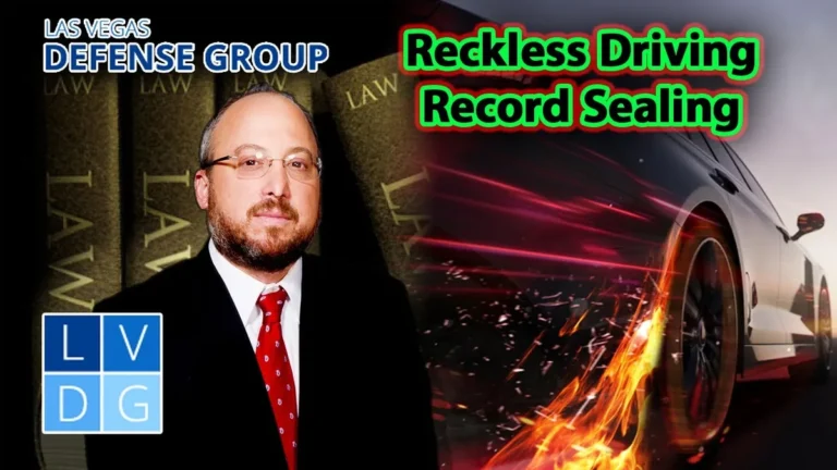 Nevada reckless driving statute and license suspension triggers