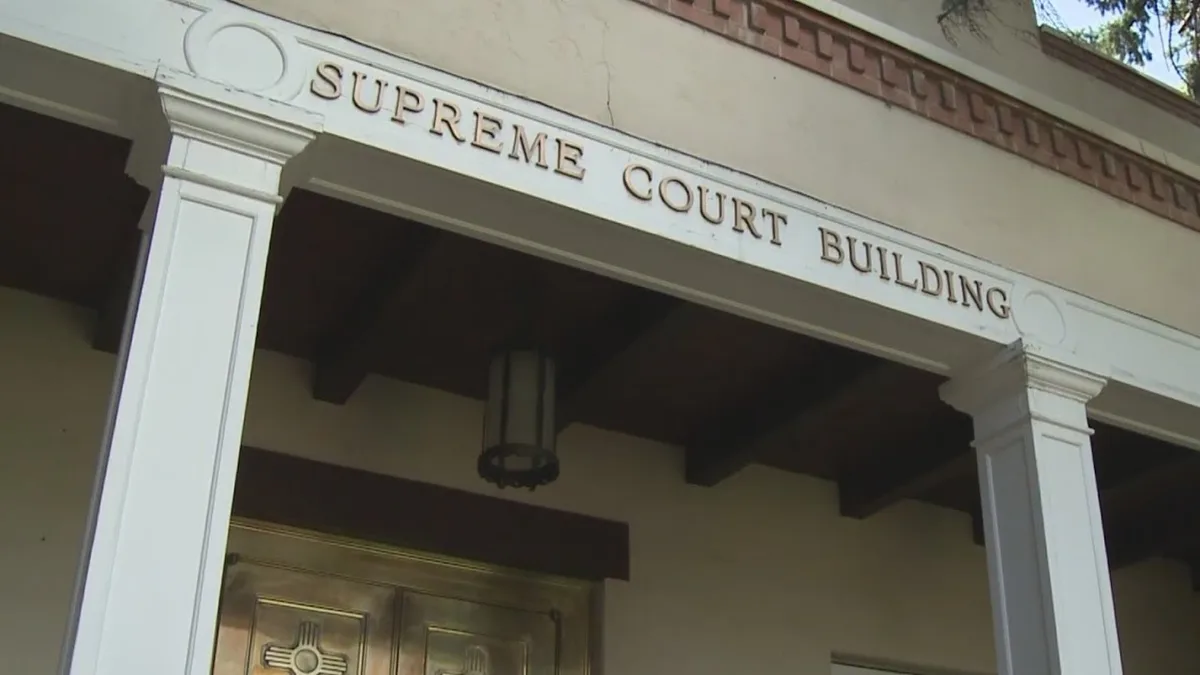 New Mexico courtroom