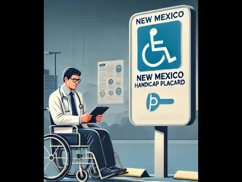 New Mexico disabled parking placard types permanent and temporary
