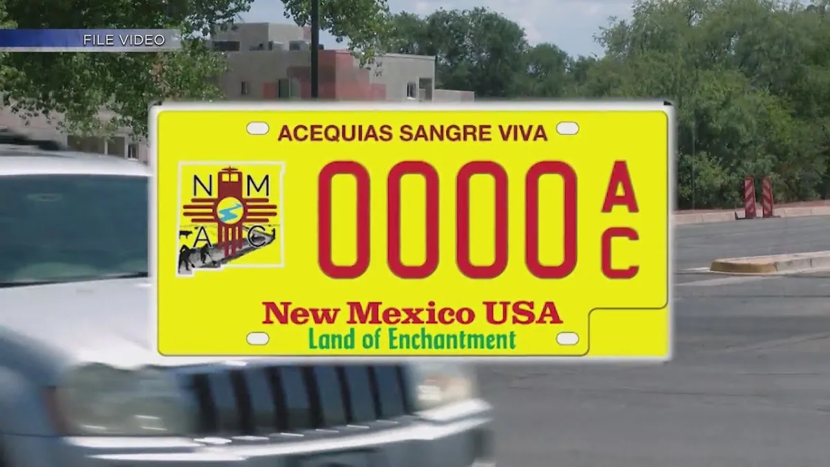 New Mexico specialty license plate