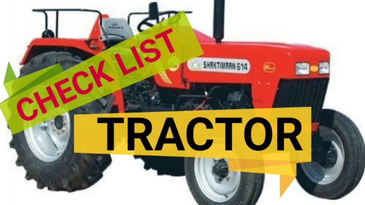 New Mexico tractor road safety checklist