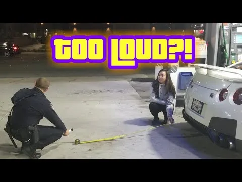 New Mexico traffic stop for loud exhaust