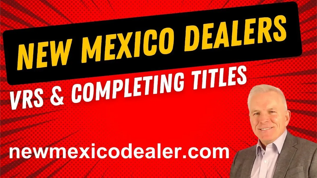 New Mexico vehicle registration fee based on vehicle age and type