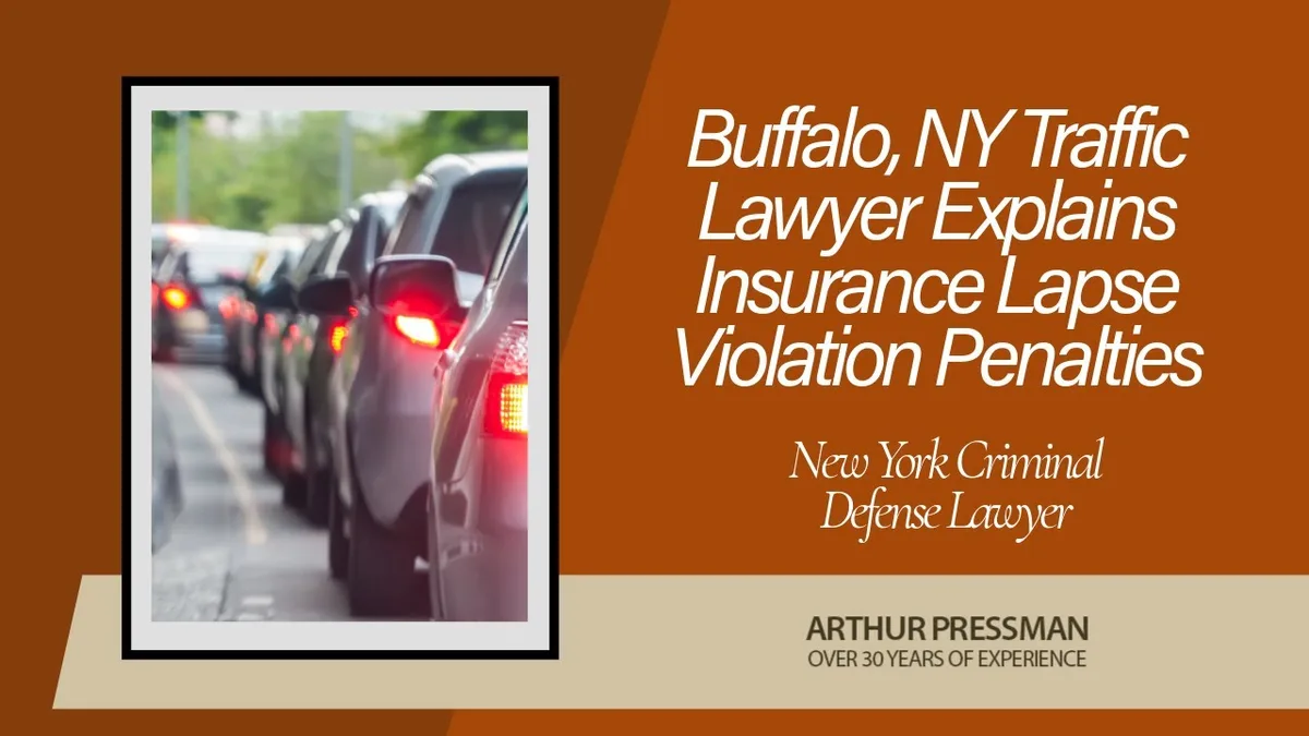 New York DMV insurance lapse penalties