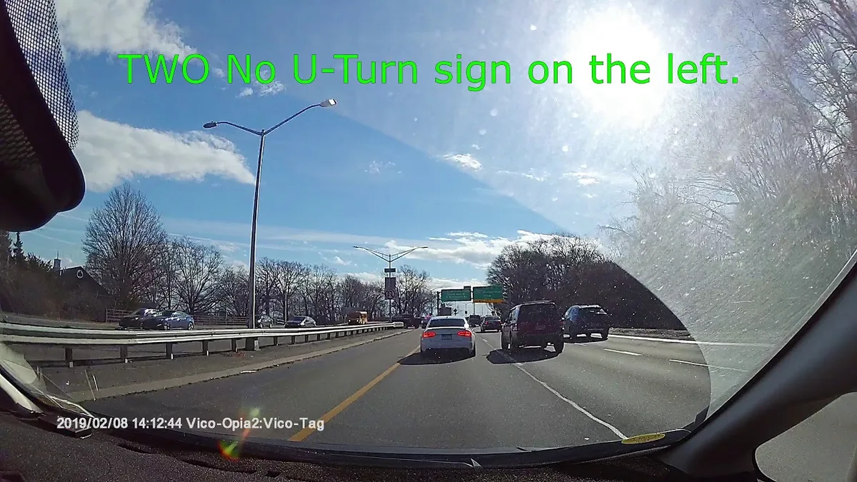 New York U-turn laws at controlled intersections and highway crossovers