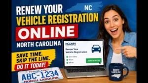 North Carolina $50 registration fee for motorcycles and mopeds