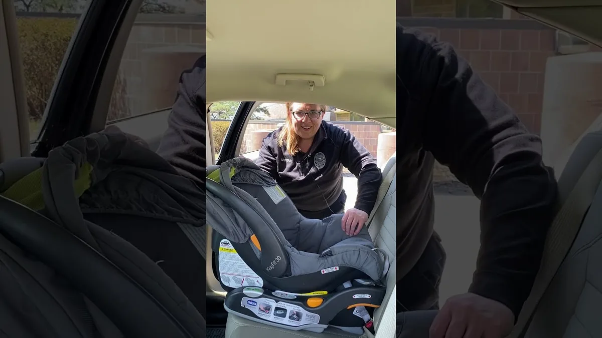 North Carolina certified CPS Technician car seat inspection