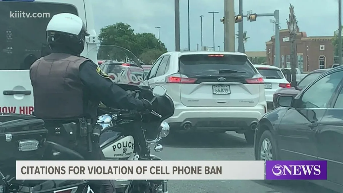 North Carolina red light handheld phone use myth