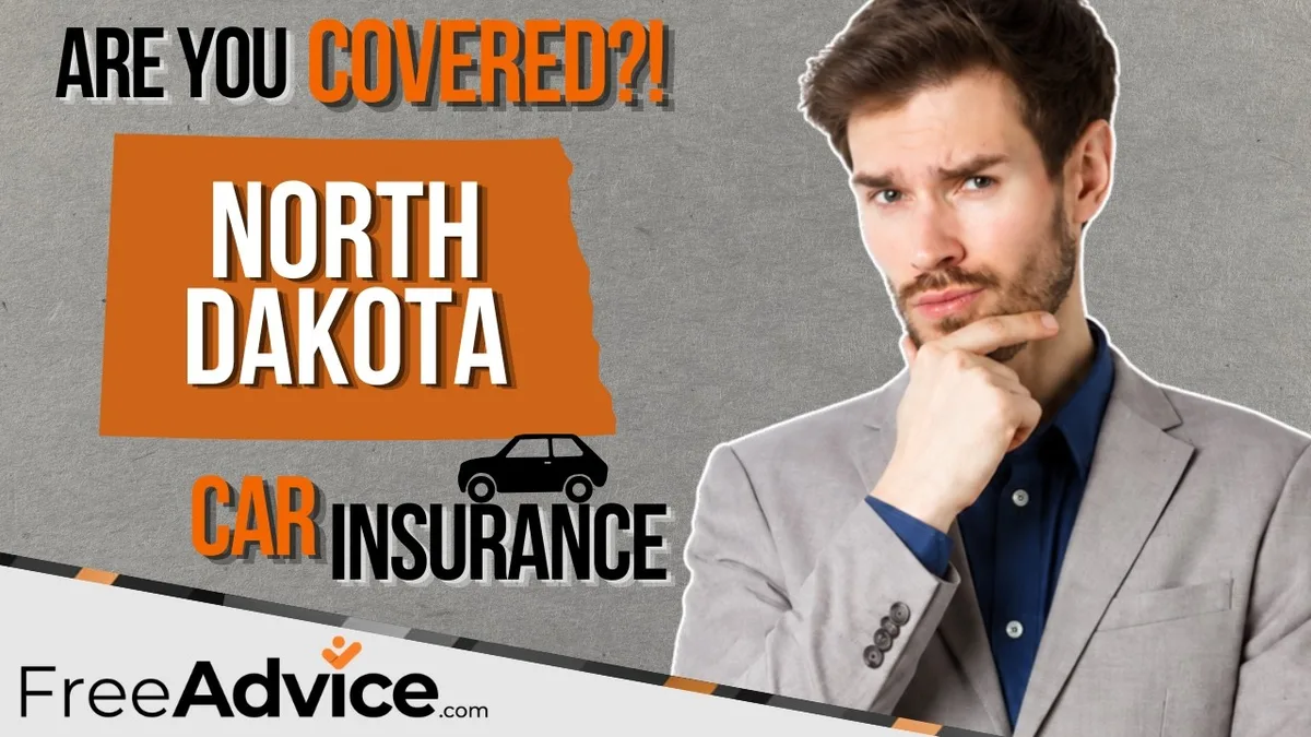 North Dakota mandatory liability insurance minimum 25/50/25 coverage limits