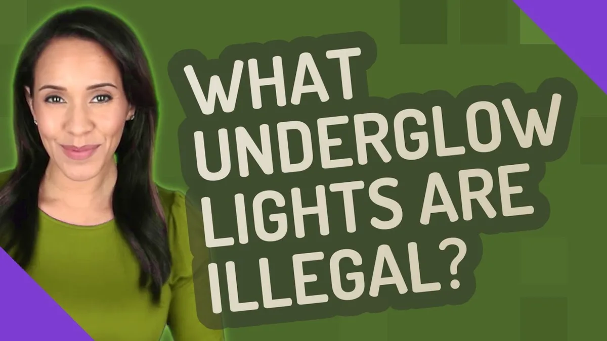 North Dakota private vehicle lighting violations