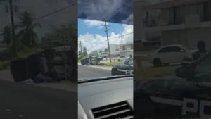 Northern Mariana Islands reporting a traffic accident to authorities for damages over $500