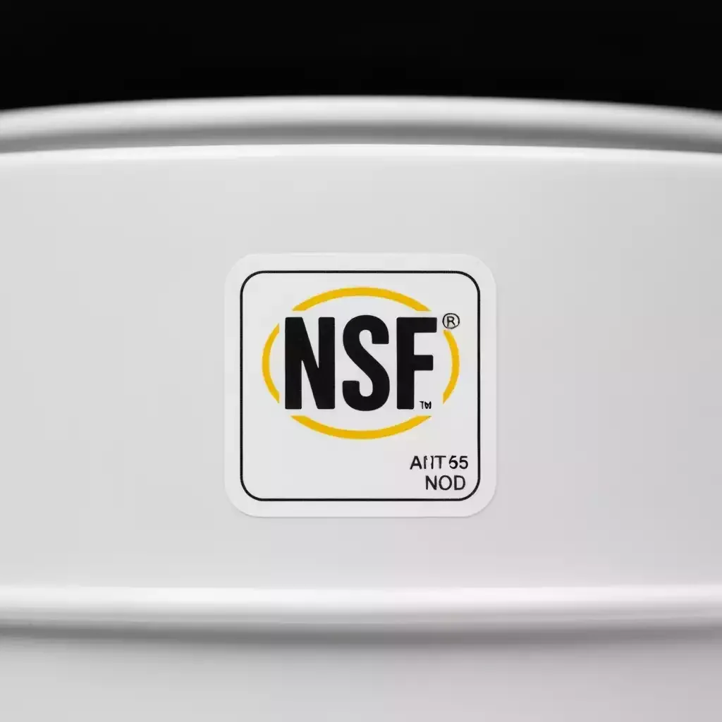 NSF certification label