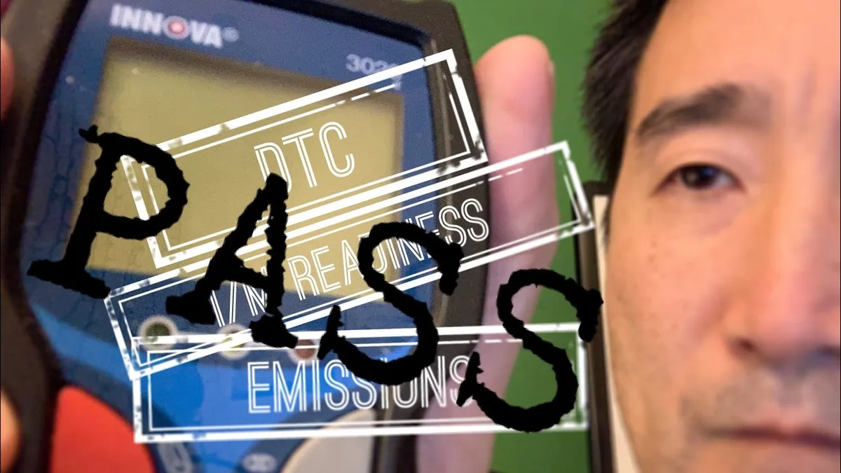 OBD emissions test procedure