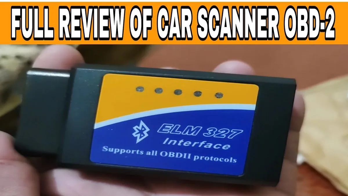 OBD-II scan for emissions