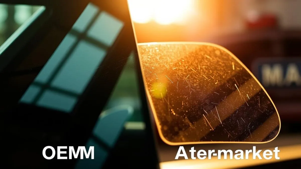 OEM vs aftermarket auto glass adhesive