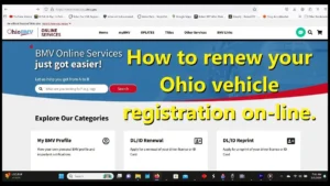Ohio vehicle registration deadline 30 days after purchase or move