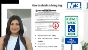 Oklahoma disabled person parking permit application and renewal process