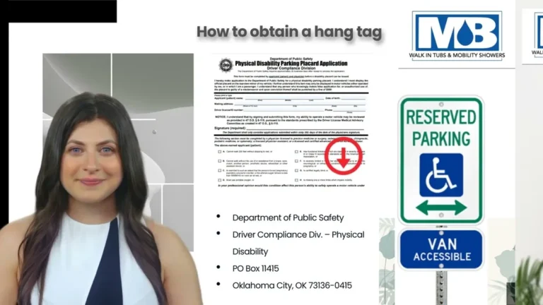 Oklahoma disabled person parking permit application and renewal process