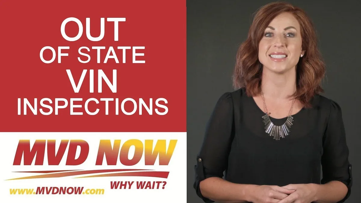 Oklahoma out-of-state VIN inspection