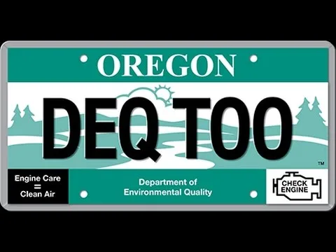 Oregon biennial emissions testing requirements for 1996 and newer