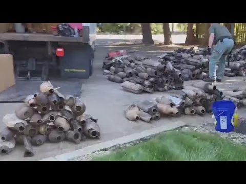 Oregon catalytic converter theft risk reduction data