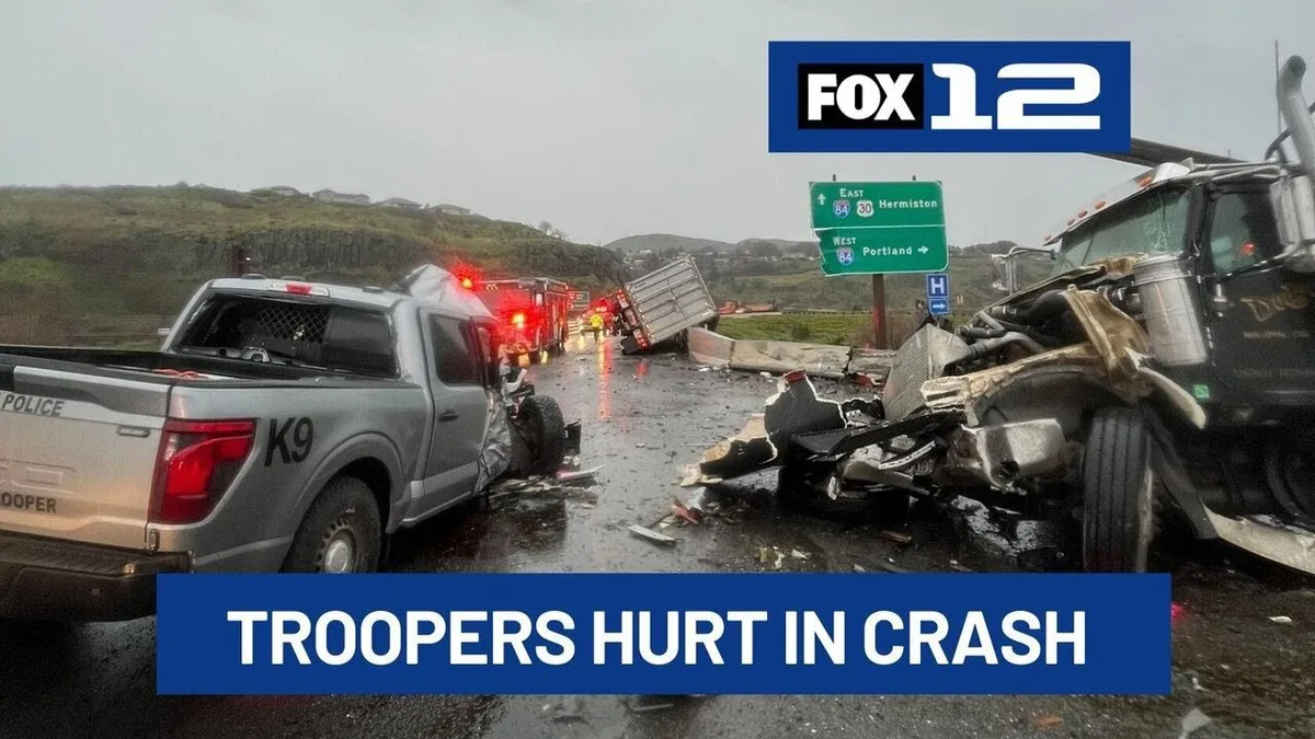 Oregon State Police crash response