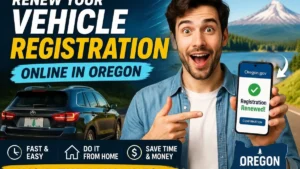 Oregon vehicle registration fee based on vehicle age and type